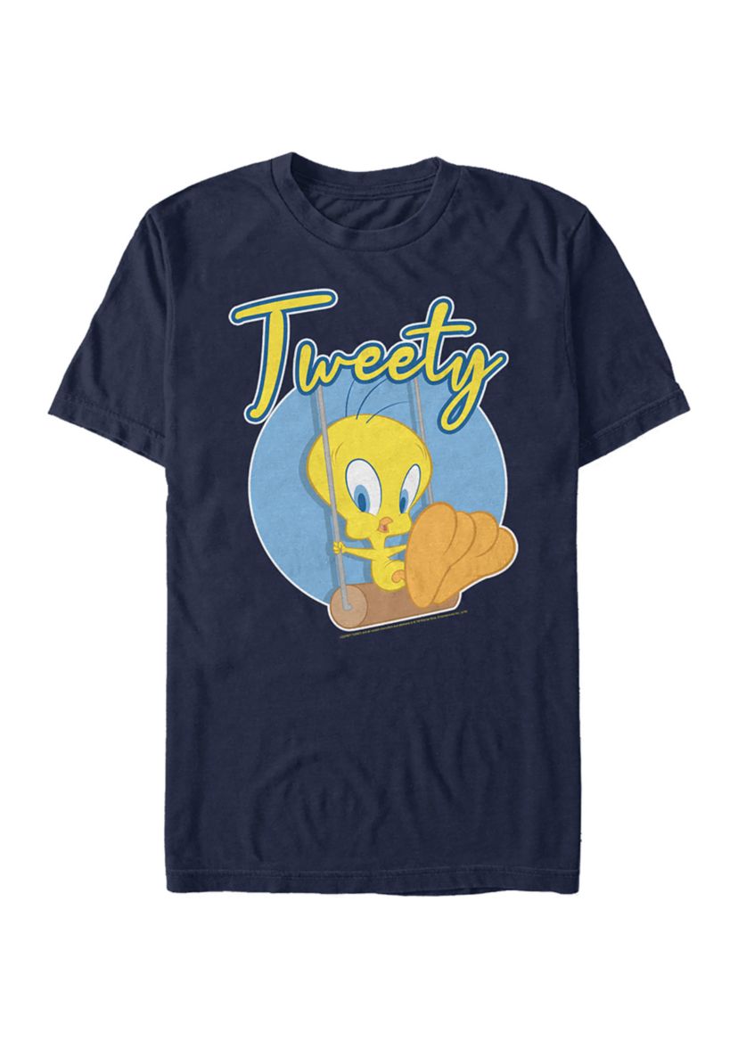 Tweety Swing Graphic Short Sleeve T-Shirt