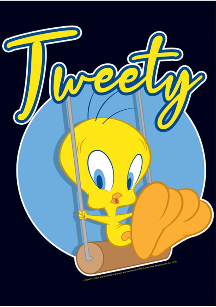 Tweety Swing Graphic Short Sleeve T-Shirt