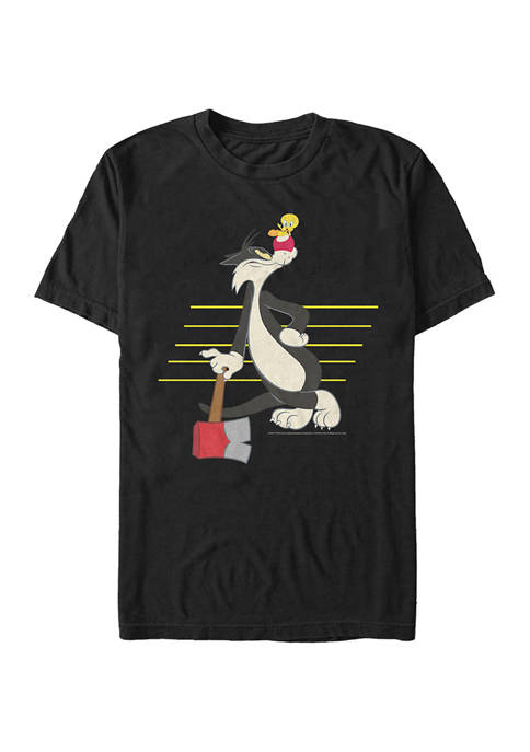Looney Tunes™ Sylvester and Tweety Graphic Short Sleeve