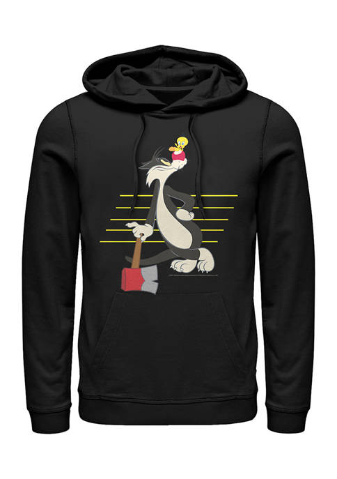 Looney Tunes™ Sylvester and Tweety Graphic Fleece Hoodie