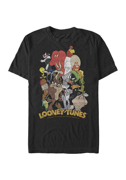 Looney Tunes™ Character Stack Graphic Short Sleeve T-Shirt