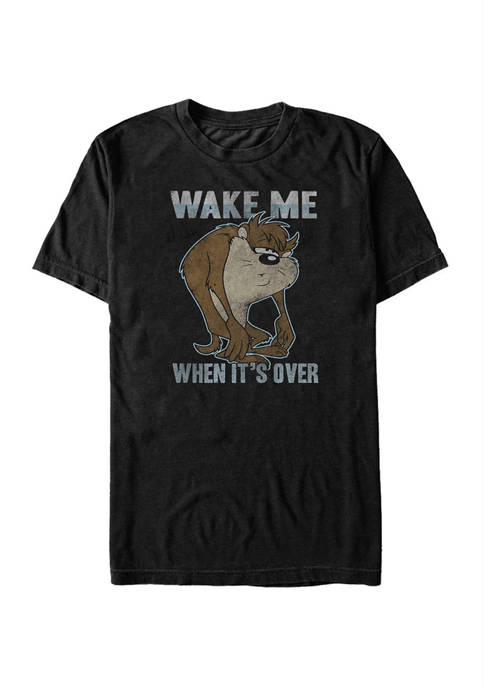 Wake Me Graphic Short Sleeve T-Shirt