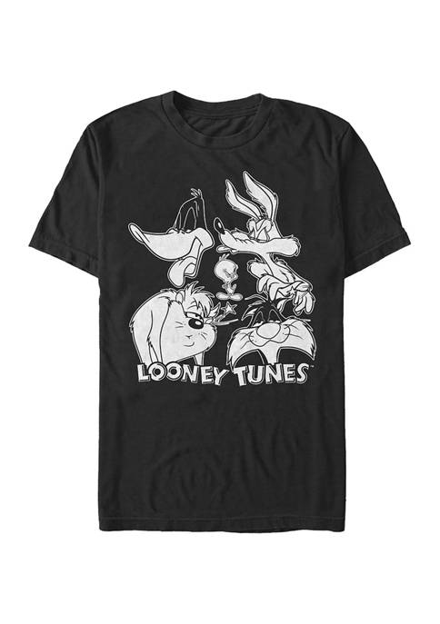 Looney Tunes™ Looney Faces Short Sleeve Graphic T-Shirt