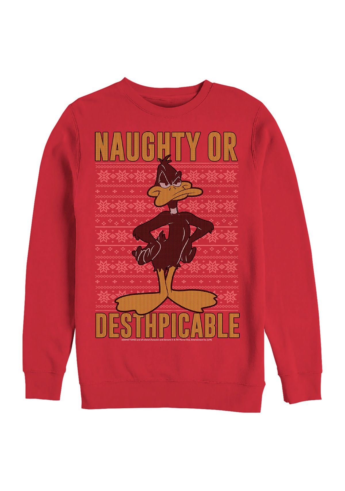 Looney Tunes Fleece Crew Neck Sweater