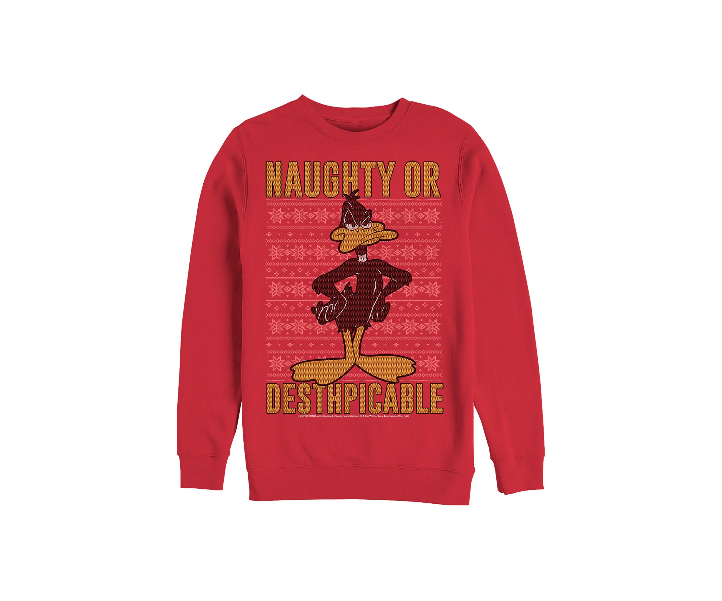 Looney Tunes Fleece Crew Neck Sweater