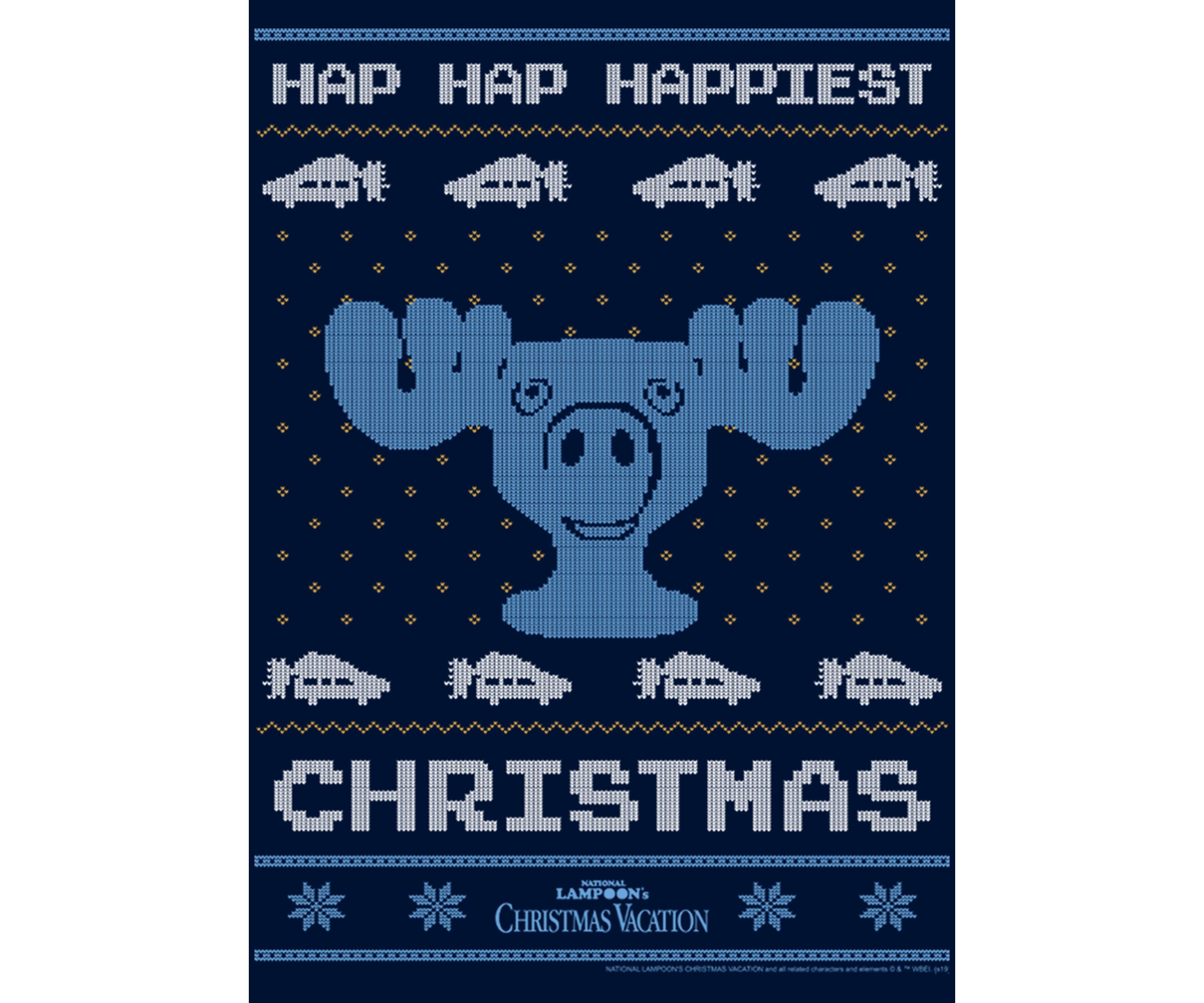 National Lampoons Christmas Vacation Fleece Crew Neck Sweater