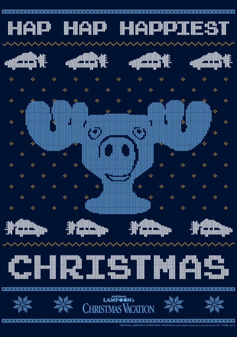 National Lampoons Christmas Vacation Fleece Crew Neck Sweater