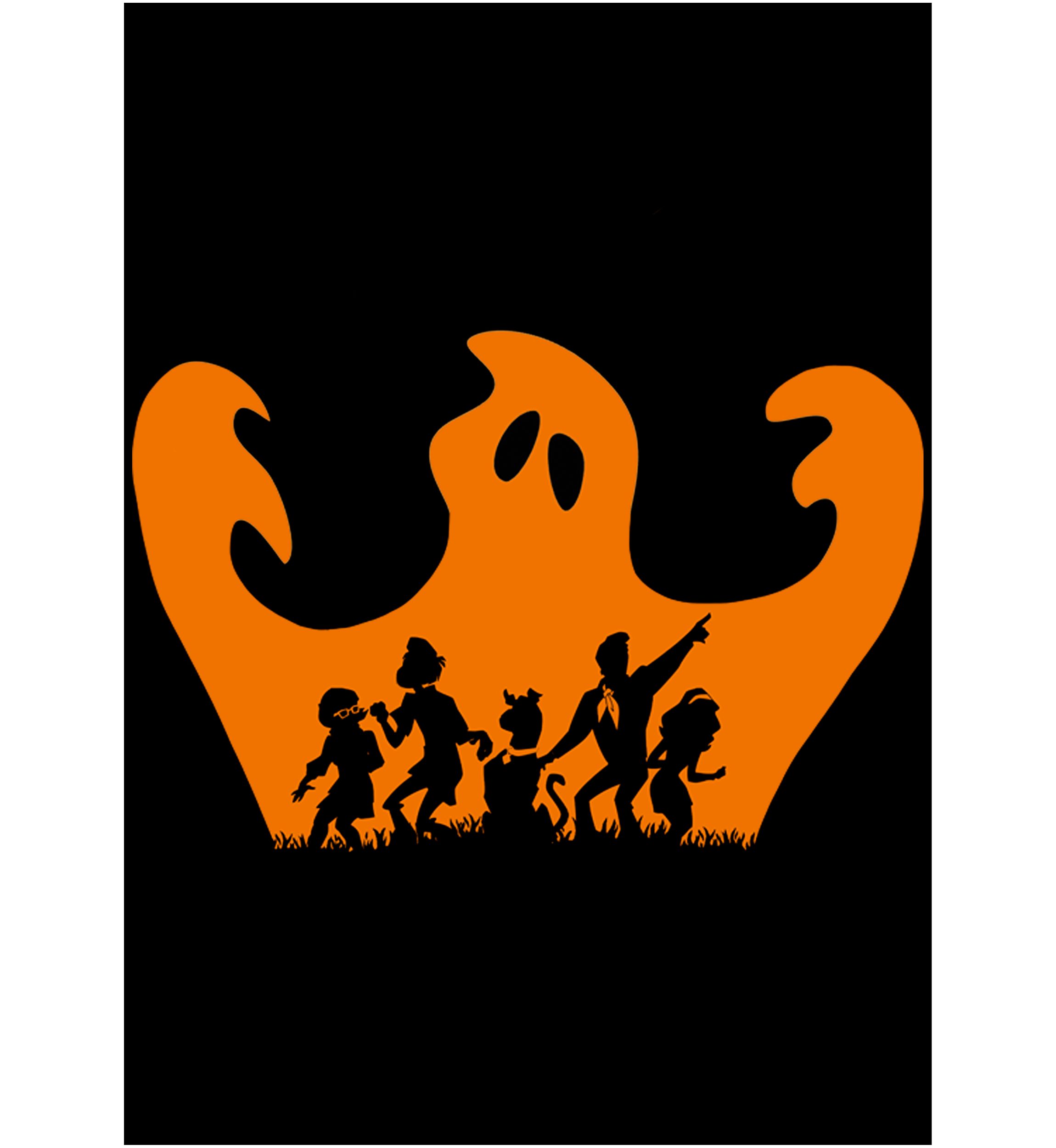 Scooby Halloween Graphic Short Sleeve T-Shirt