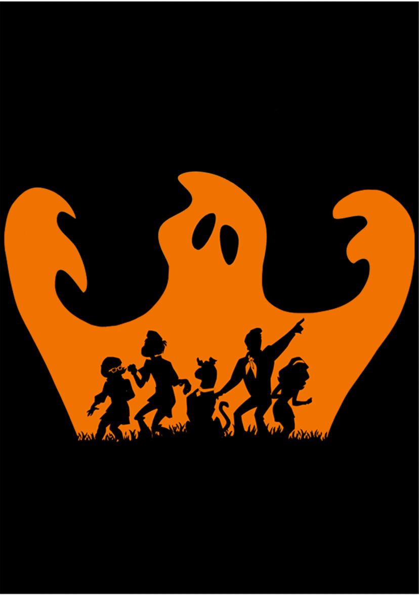 Scooby Halloween Graphic Short Sleeve T-Shirt