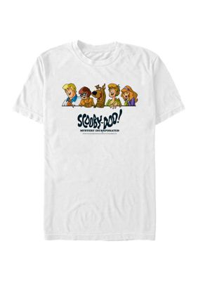 Scooby Doo Men's Mystery Gang Profile Graphic Short Sleeve T-Shirt