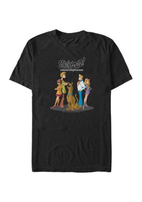 Scooby Doo Men's Mystery Gang Group Graphic Short Sleeve T-Shirt