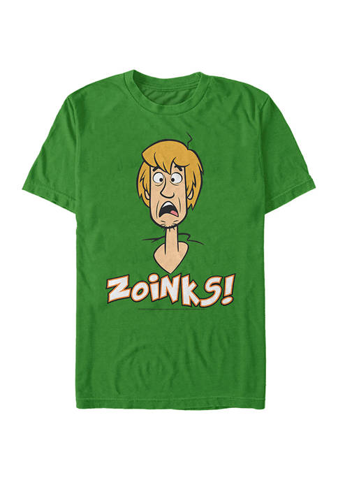 Scooby Doo™ Surprised Zoinks Graphic Short Sleeve T-Shirt