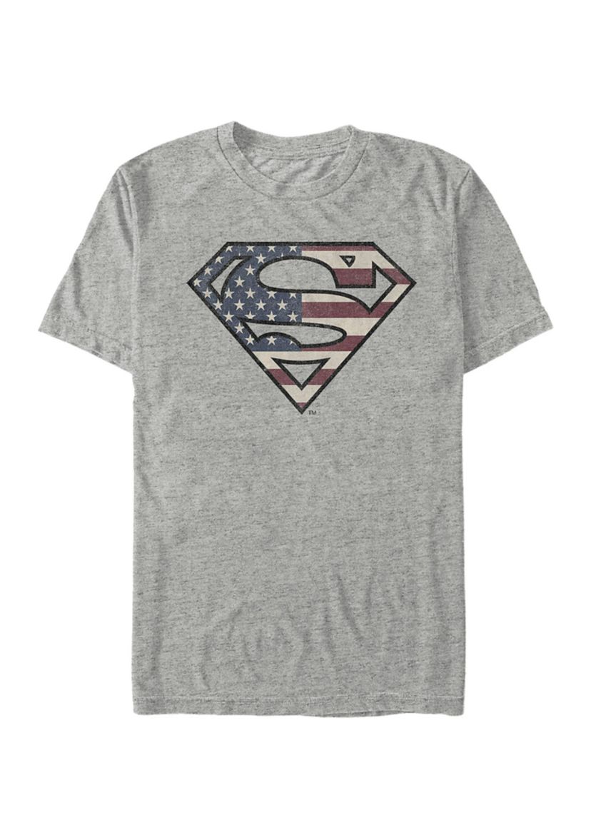 Vintage Flag Logo Graphic T-Shirt