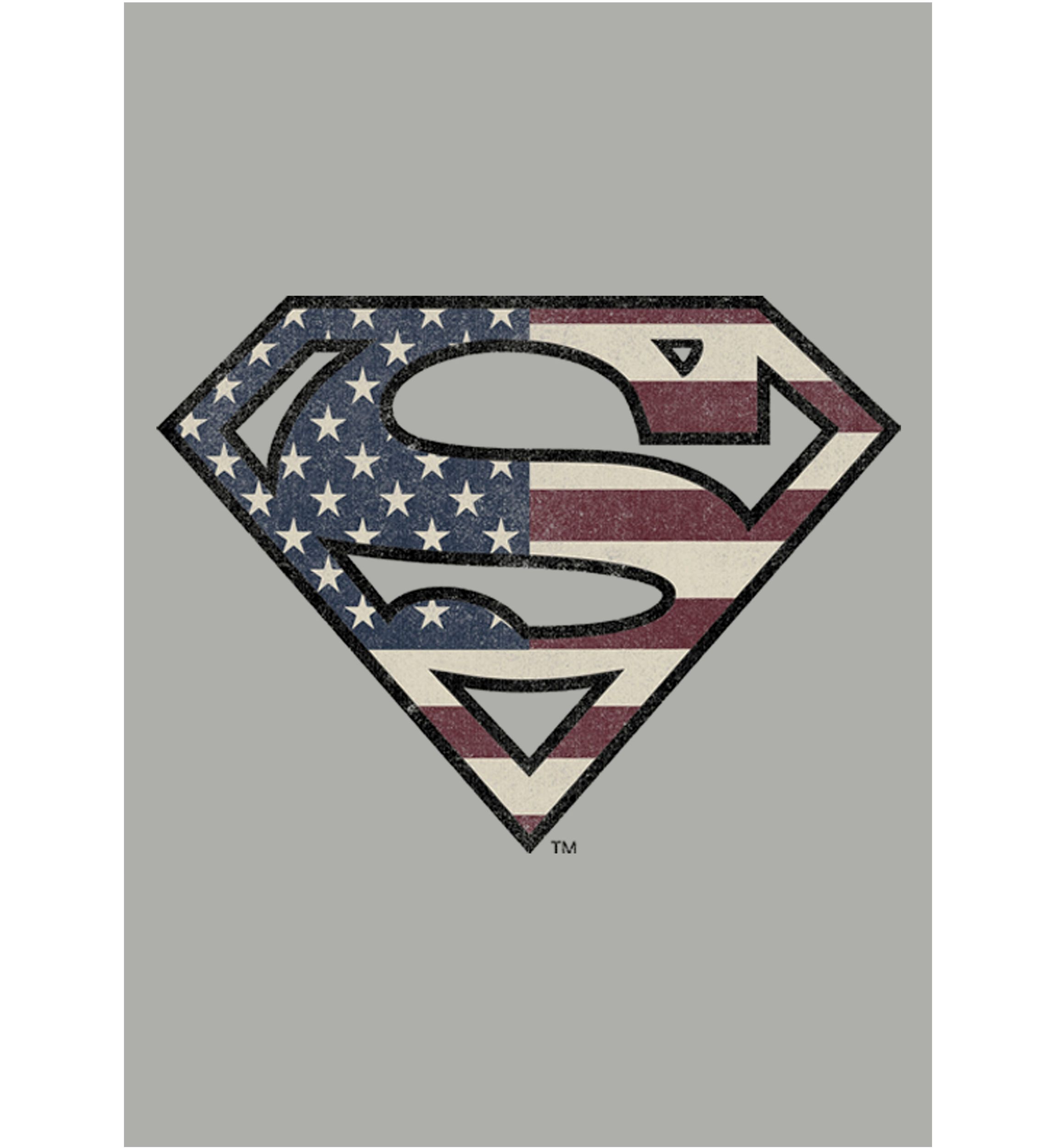 Big & Tall Vintage Flag Logo Graphic T-Shirt