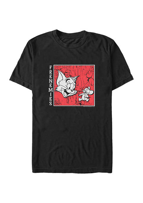 Tom and Jerry Frenemies Streetwear Graphic T-Shirt
