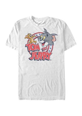 Tom and Jerry Men's Patriots Graphic T-Shirt