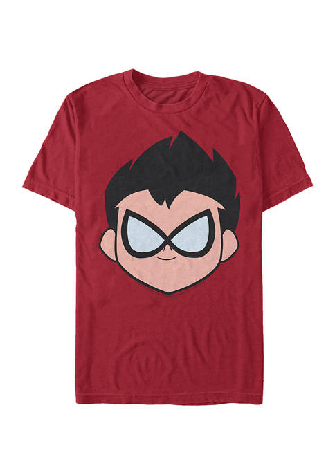Teen Titans Go! Robin Big Face Graphic T-Shirt