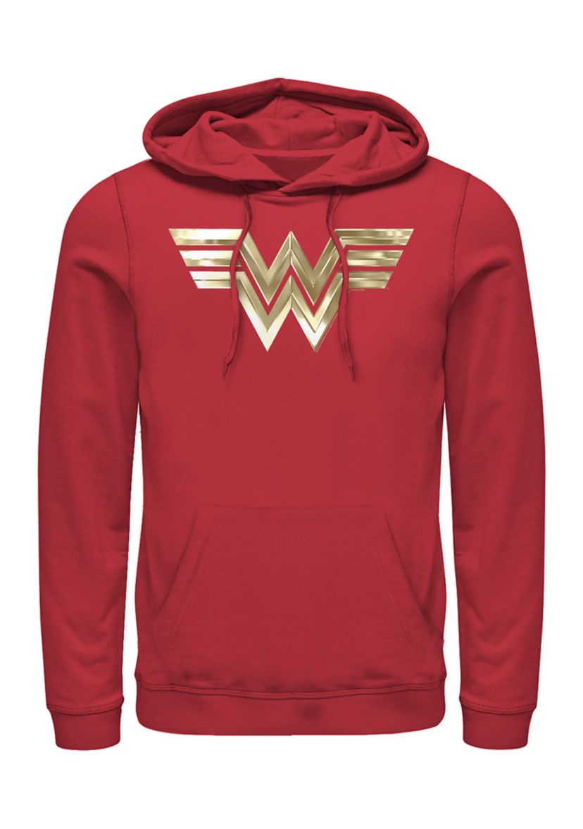 Metallic Logo Graphic Hoodie