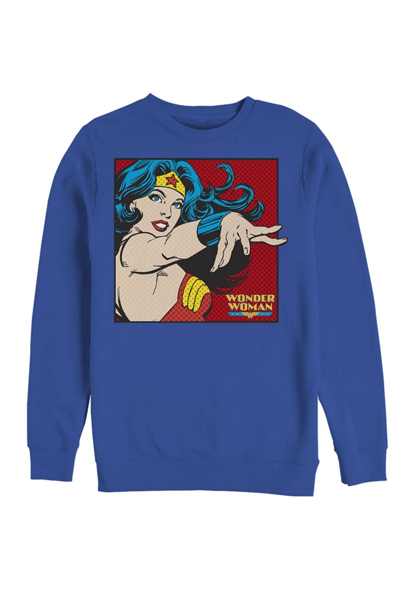Frame Graphic Crew Fleece Sweatshirt