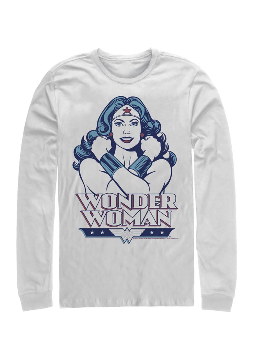 Arms Crossed Graphic Long Sleeve T-Shirt