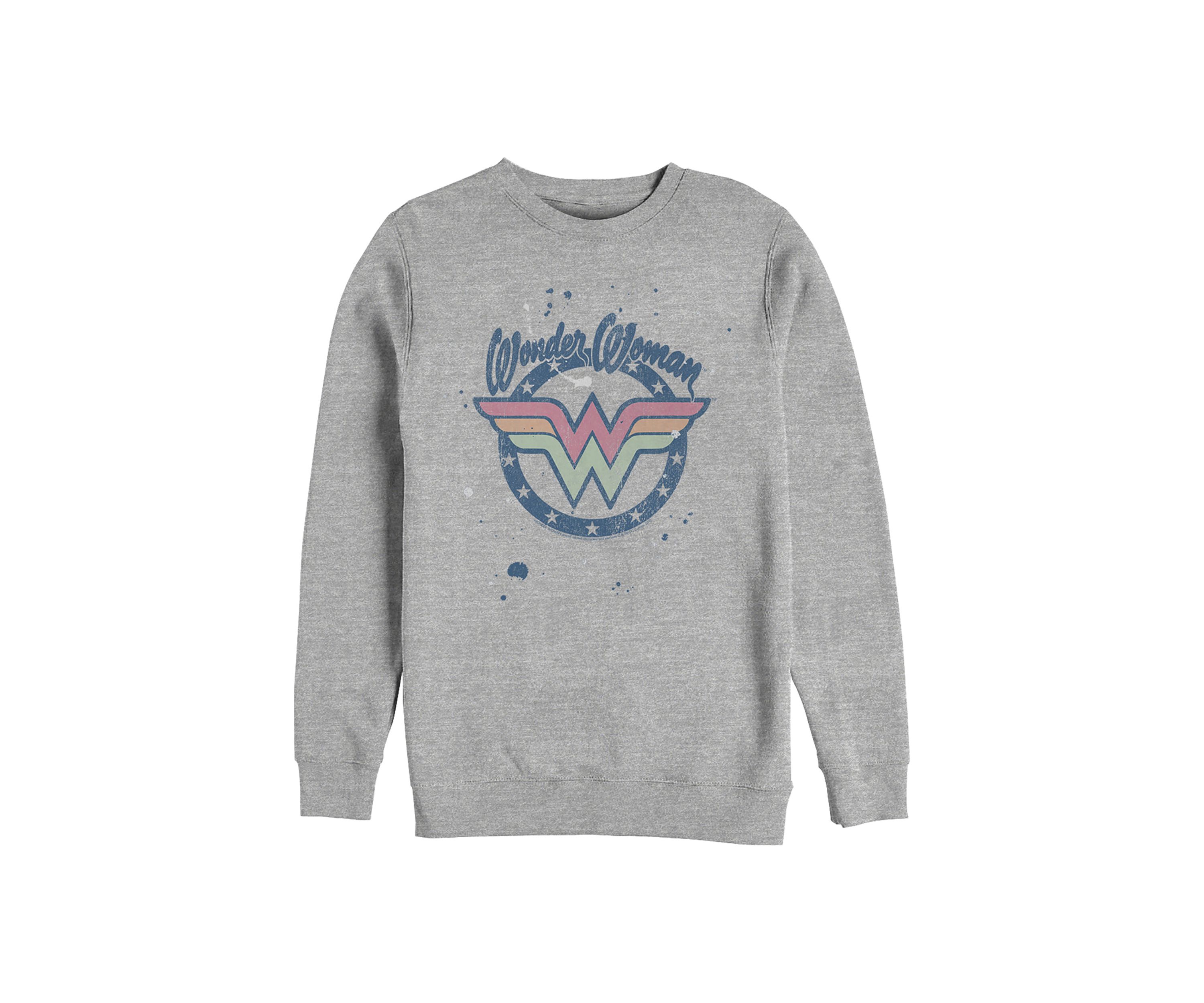 Splat logo Graphic Crew Fleece Sweatshirt