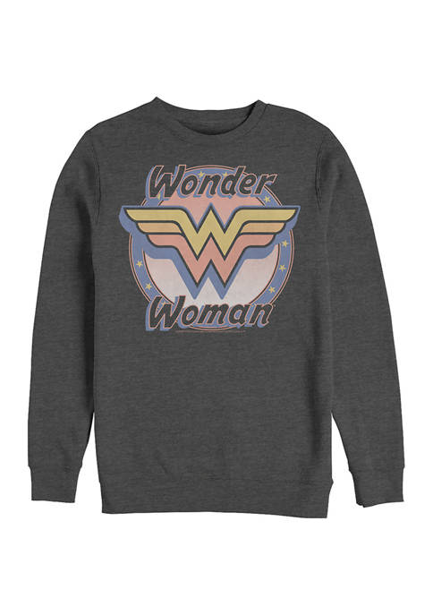 Wonder Woman™ Retro WW Logo Graphic Crew Fleece