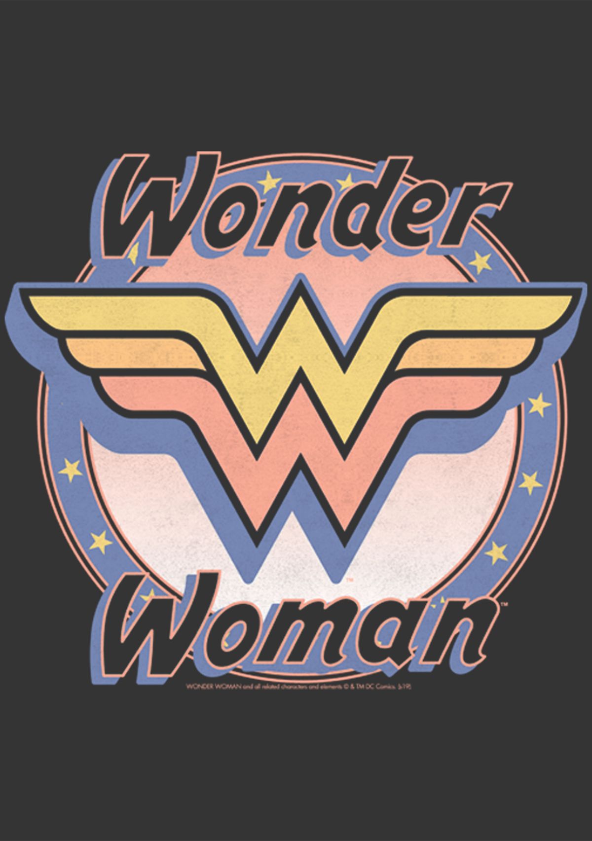 Retro WW Logo Graphic Crew Fleece Sweatshirt