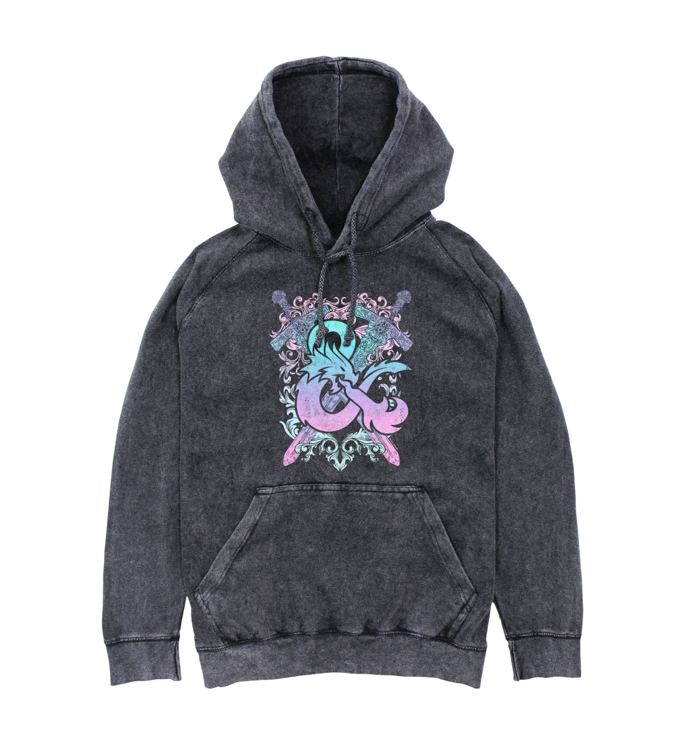 Pastel Playable Graphic Fleece Hoodie