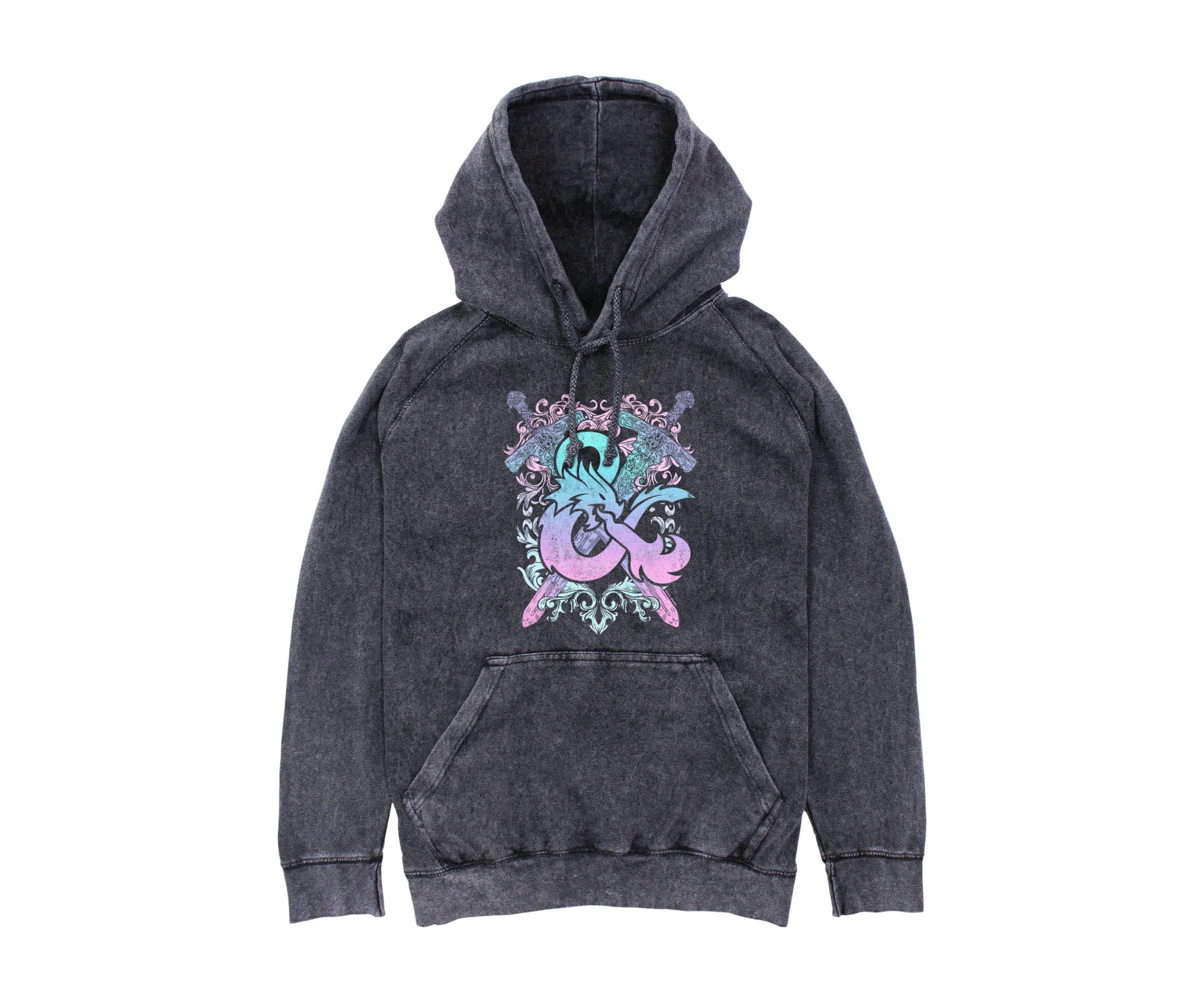 Pastel Playable Graphic Fleece Hoodie