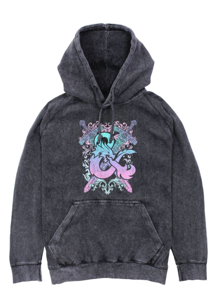 Pastel Playable Graphic Fleece Hoodie