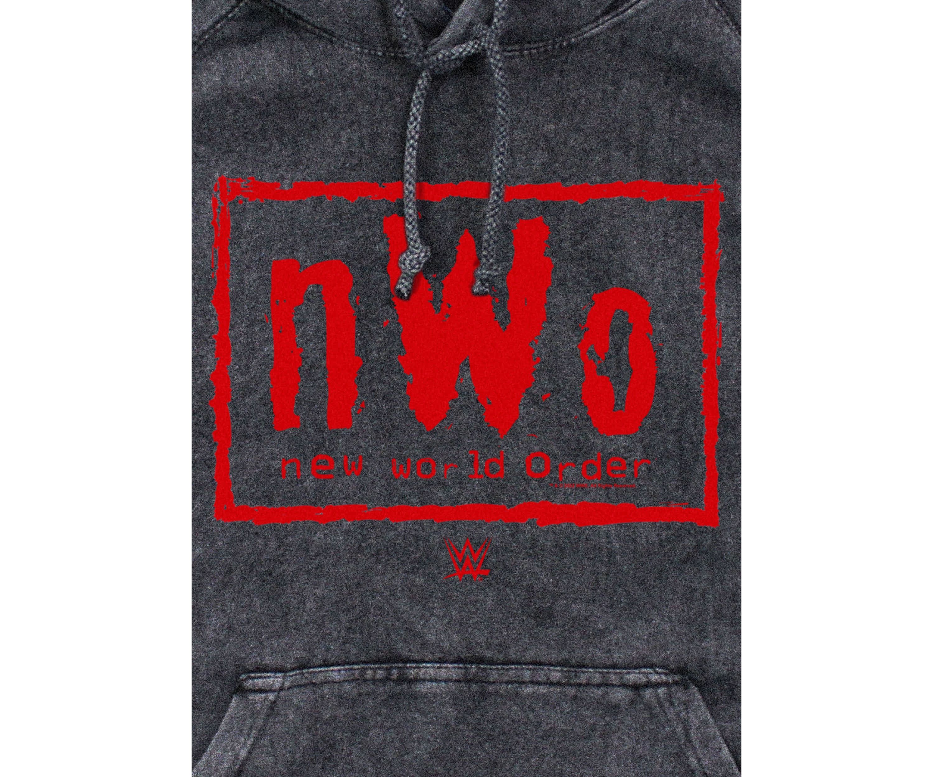 Wwe Team Nwo With Red Graphic Fleece Hoodie
