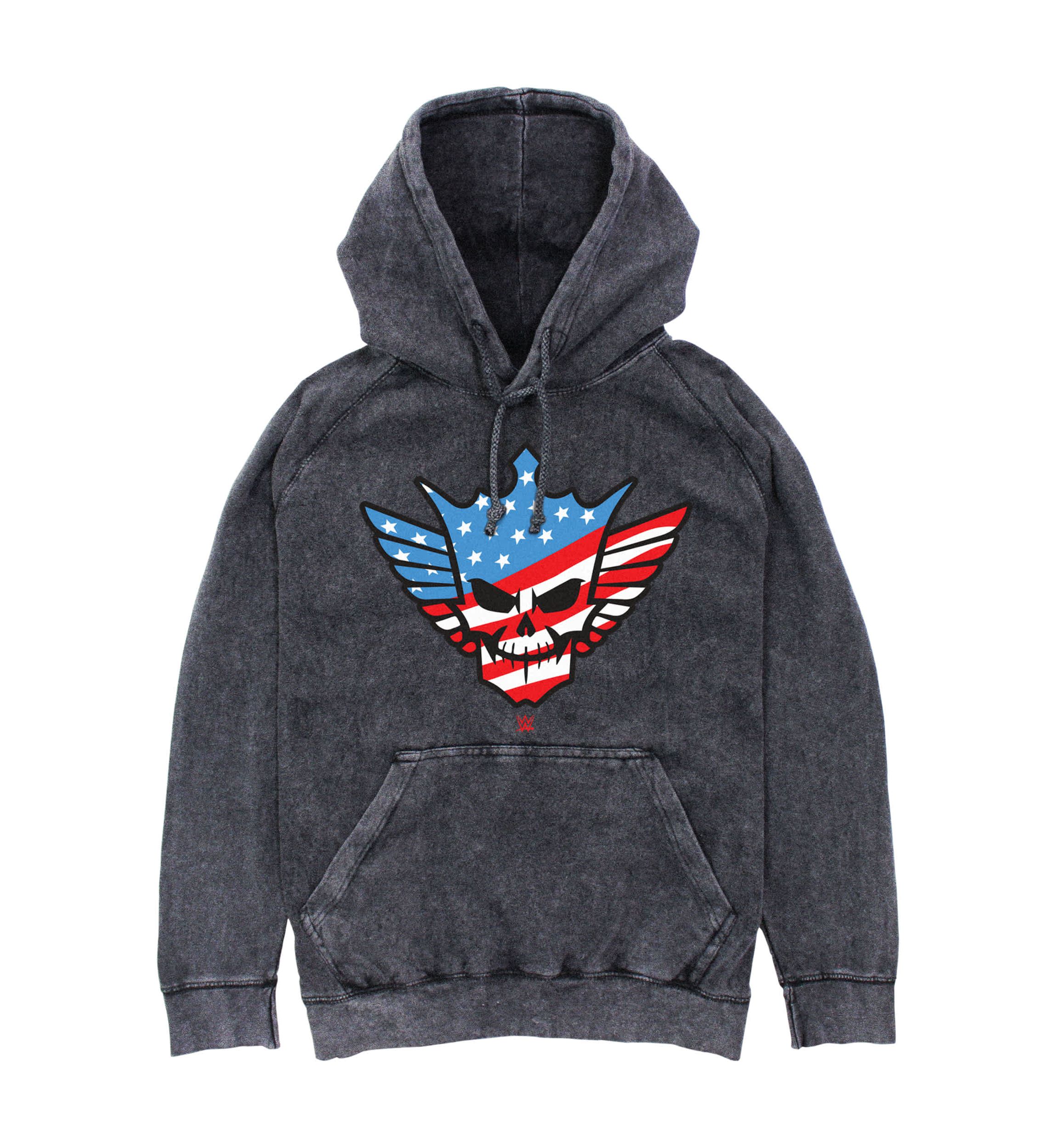 Cody Rhodes Amer Skull Graphic Fleece Hoodie