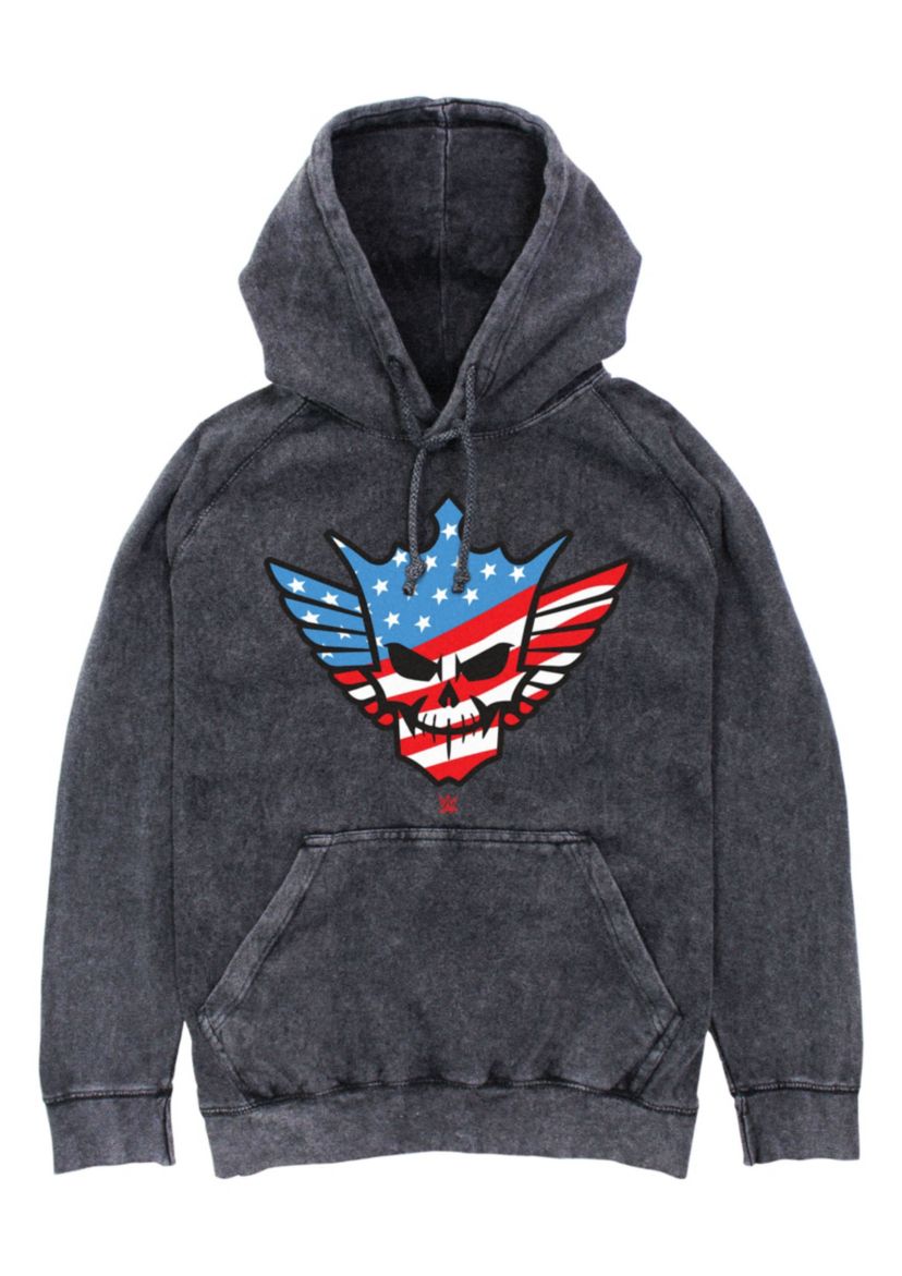 Cody Rhodes Amer Skull Graphic Fleece Hoodie