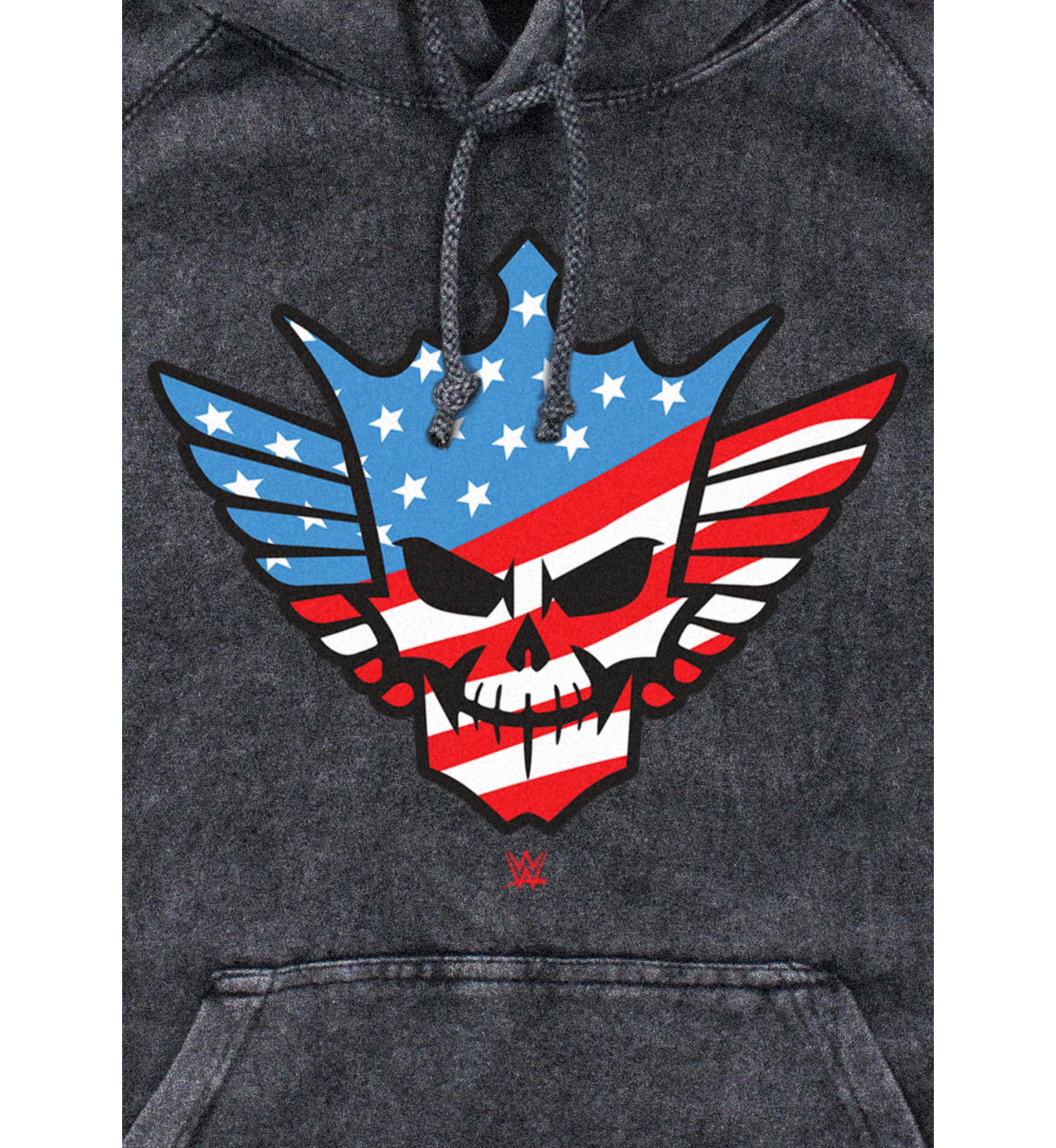 Cody Rhodes Amer Skull Graphic Fleece Hoodie