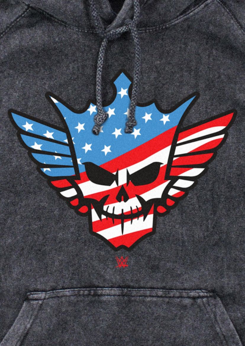 Cody Rhodes Amer Skull Graphic Fleece Hoodie