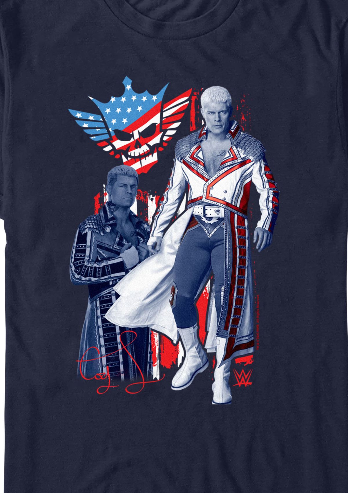 Cody Rhodes Americana Graphic T-Shirt