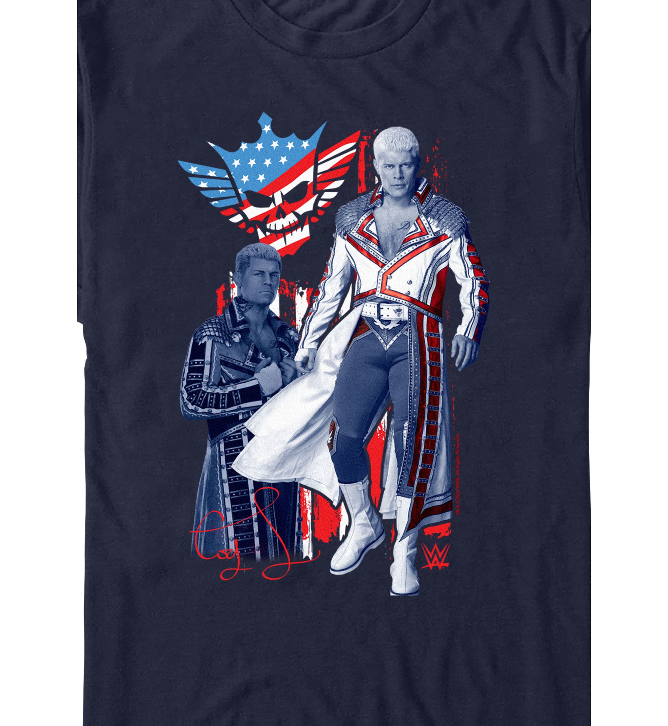 Cody Rhodes Americana Graphic T-Shirt