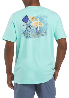Guy Harvey® Men's Short Sleeve Sunset Sailfish Graphic T-Shirt | belk