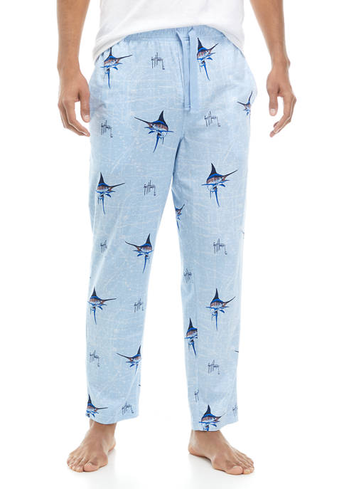 Guy Harvey® Nautical Chart Pajama Pants