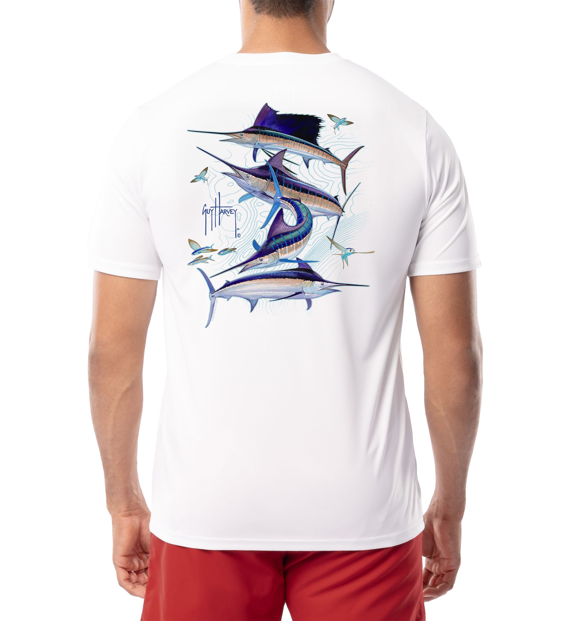 Mens Super Grand Slam Radar Performance Graphic T-Shirt