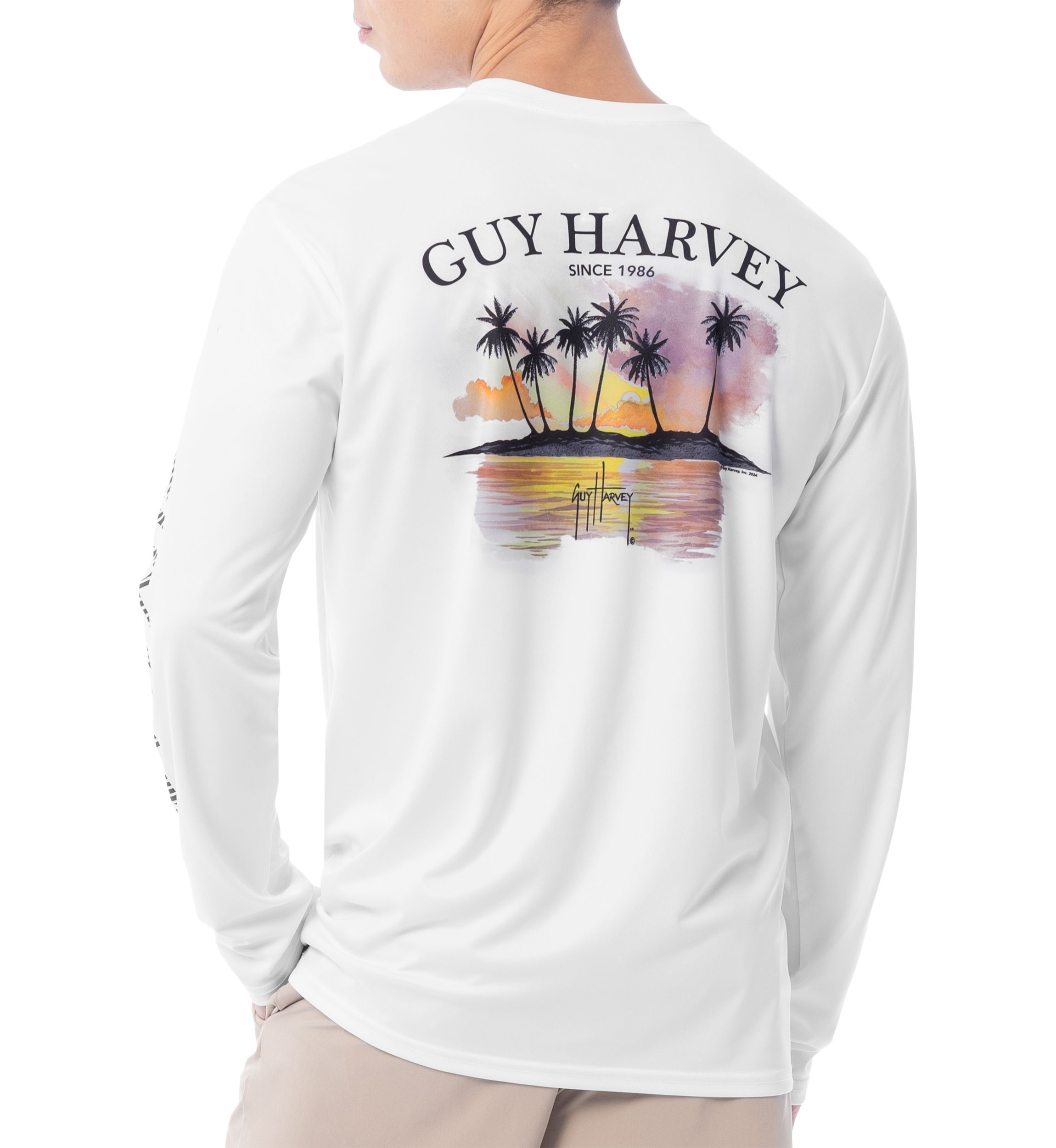 Mens Sun Protection Graphic T-Shirt