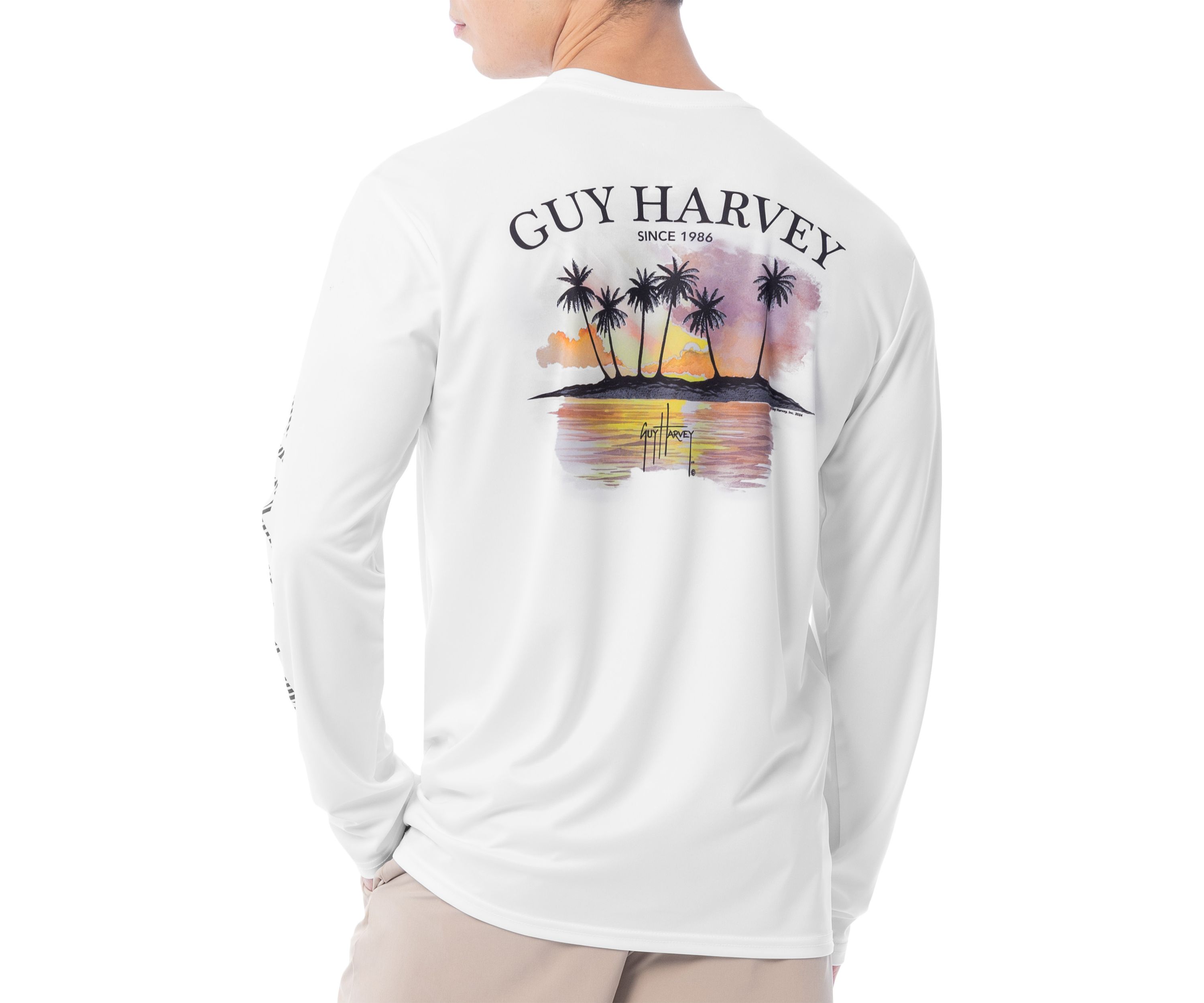 Mens Sun Protection Graphic T-Shirt