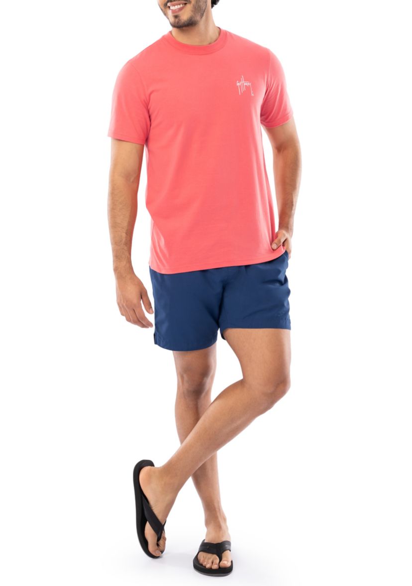 Mens Crab Fest Short Sleeve Graphic T-Shirt