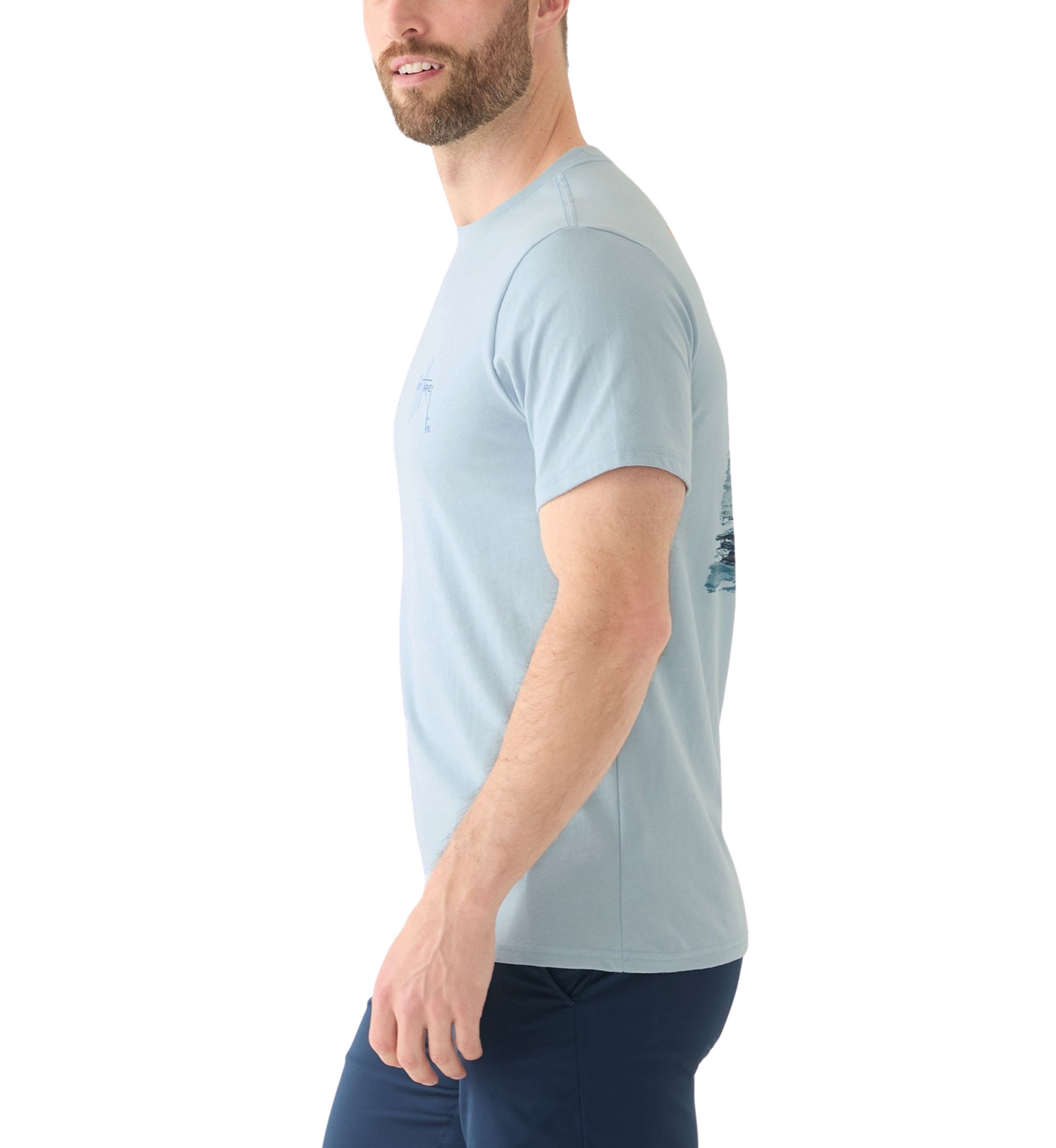 Mens Horizon Short Sleeve Graphic T-Shirt