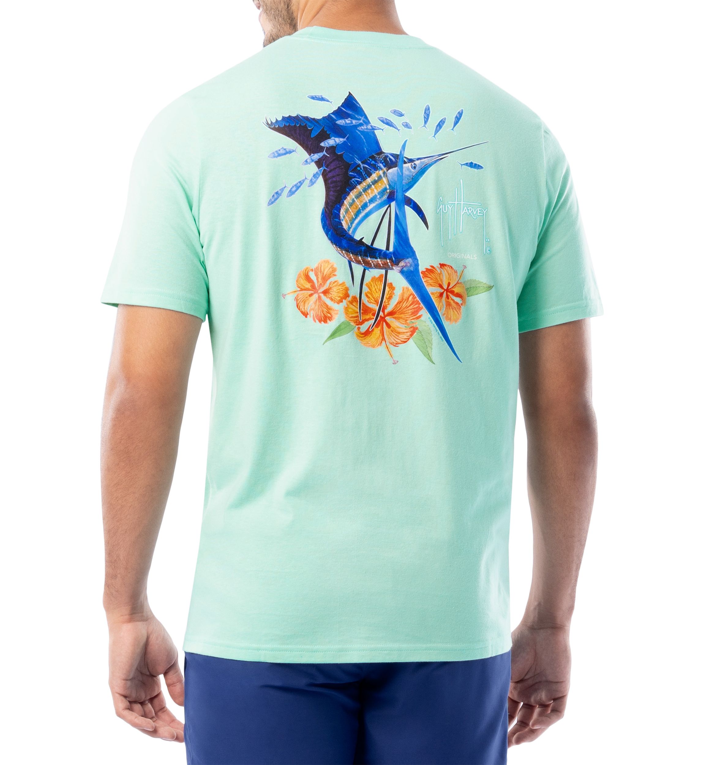 Mens Summer Sail Short Sleeve Graphic T-Shirt