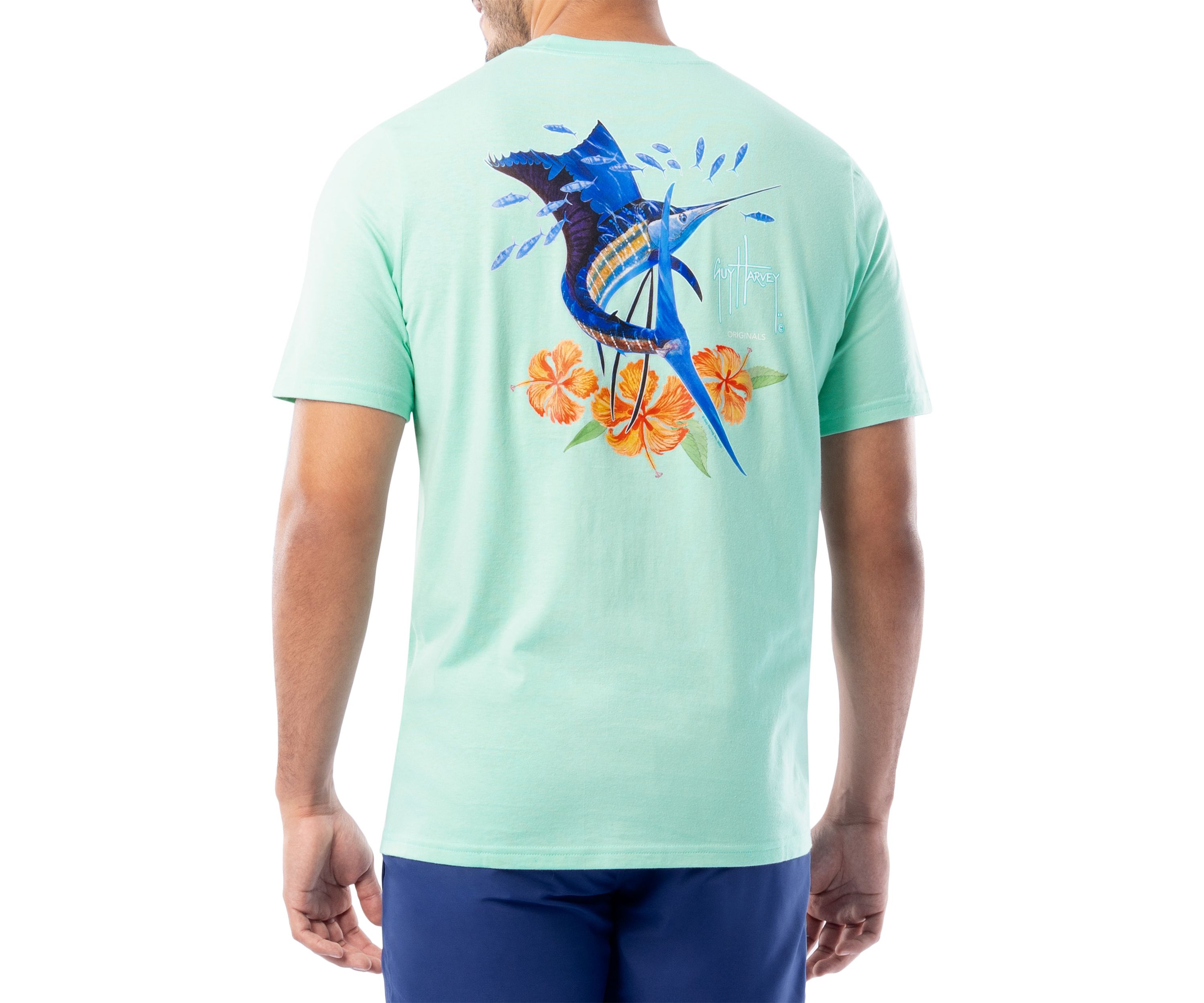 Mens Summer Sail Short Sleeve Graphic T-Shirt