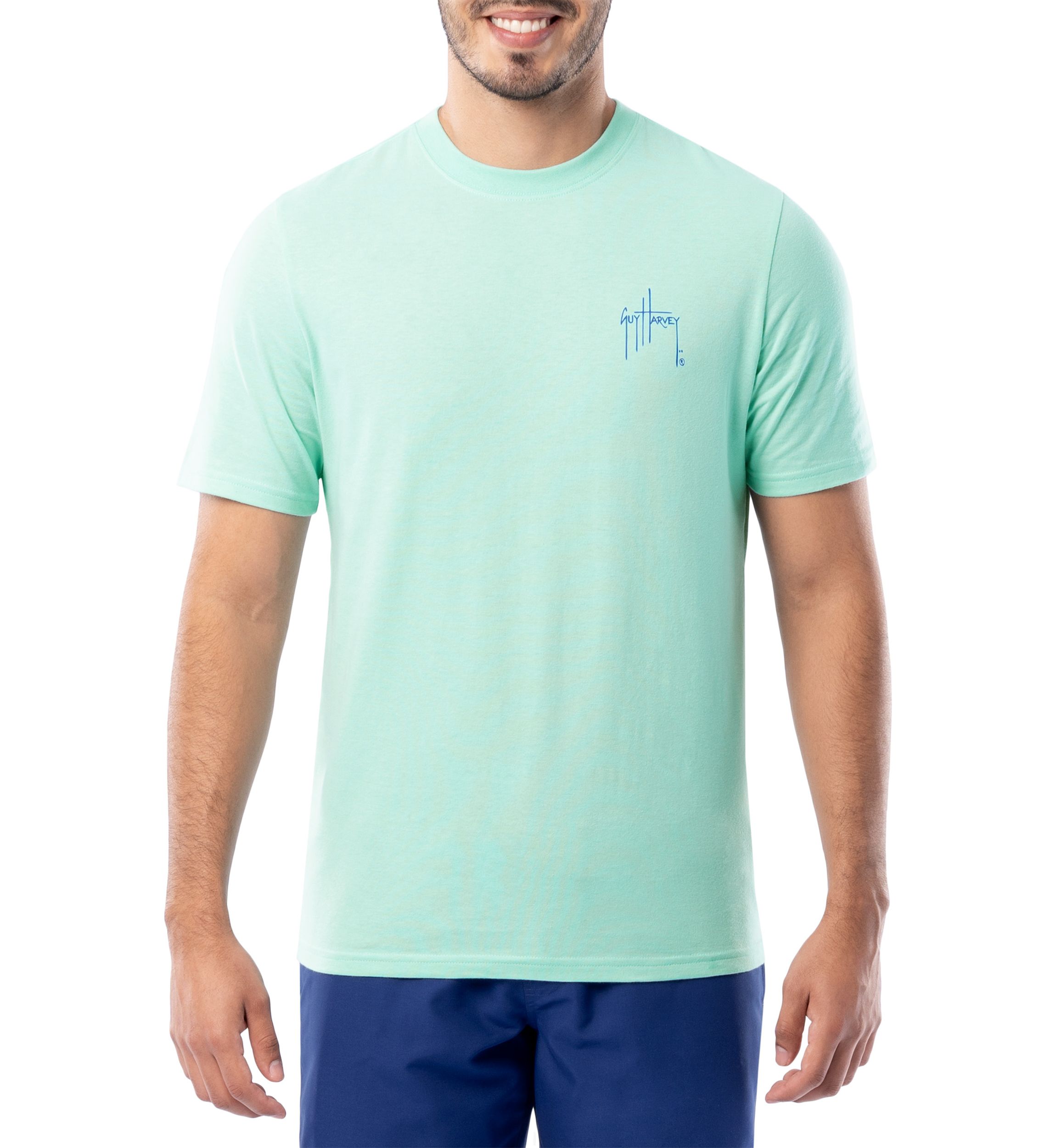 Mens Summer Sail Short Sleeve Graphic T-Shirt