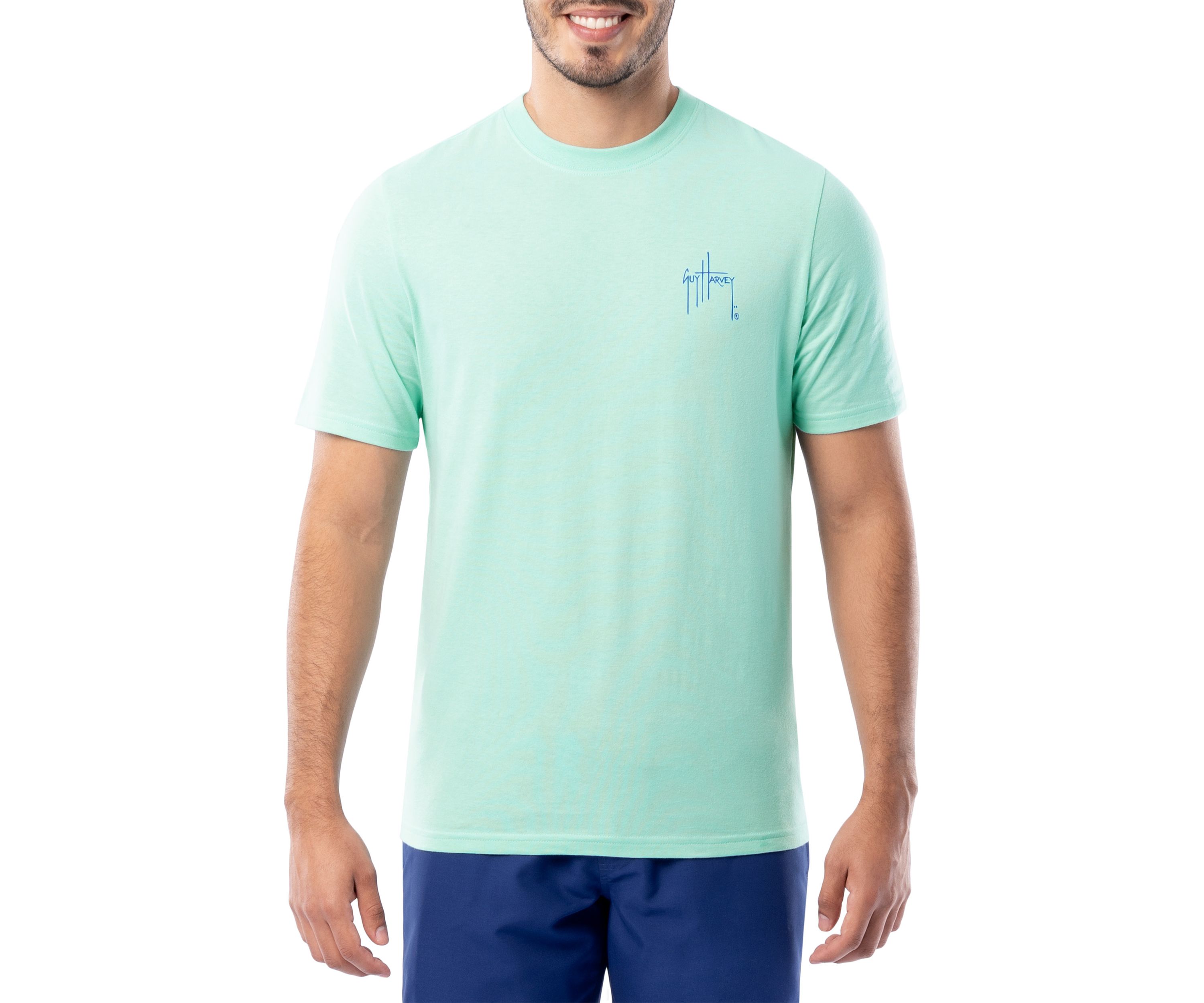 Mens Summer Sail Short Sleeve Graphic T-Shirt