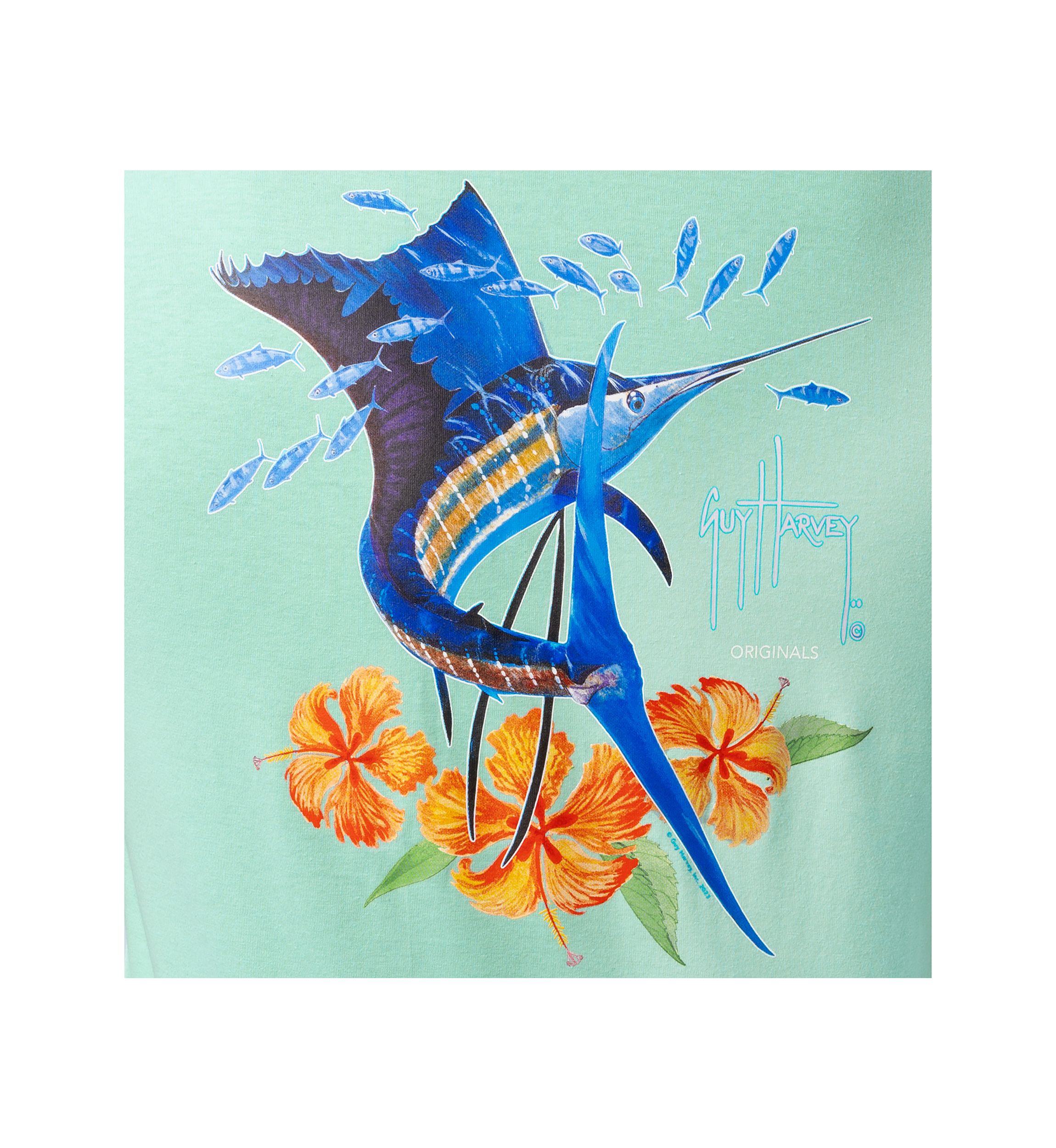 Mens Summer Sail Short Sleeve Graphic T-Shirt