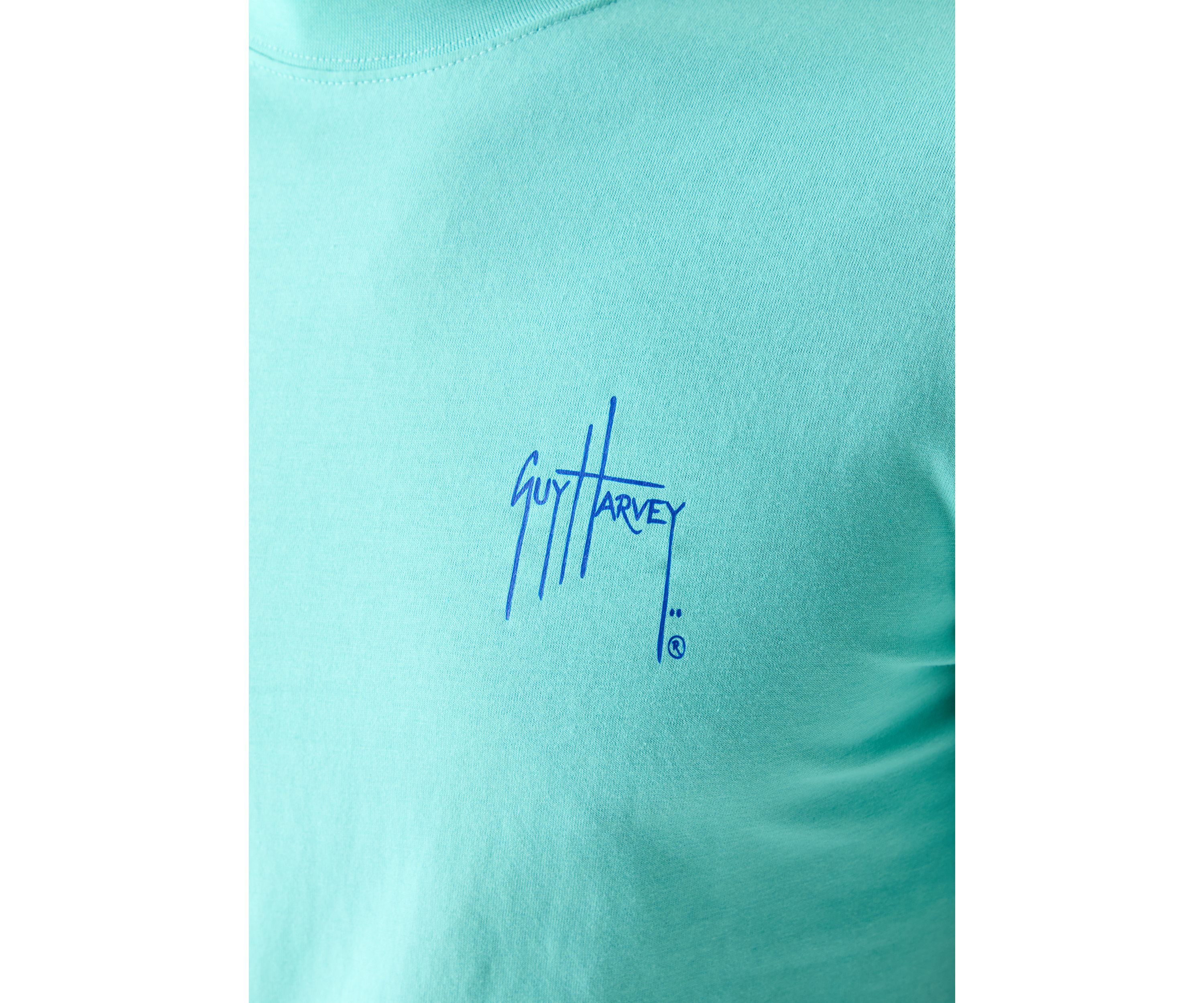 Blue Hawaiian Short Sleeve Graphic T-Shirt 